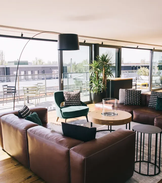 Innenaufnahme Rooftop Tagungsraum im Innovation Center Konstanz